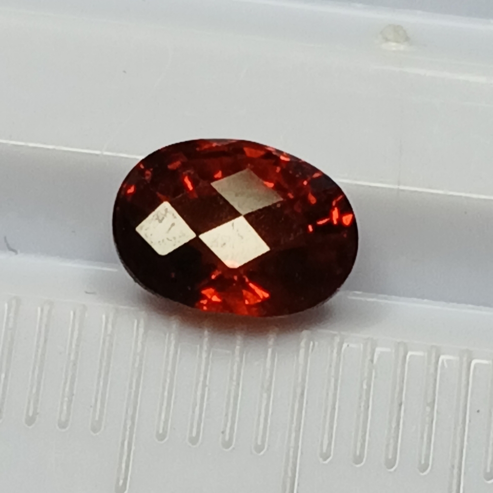 Red Rubellite Tourmaline 8x6mm